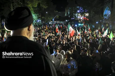 گزارش تصویری | وداع با پیکر مطهر پرستار شهید «حسین عشقی» در مشهد