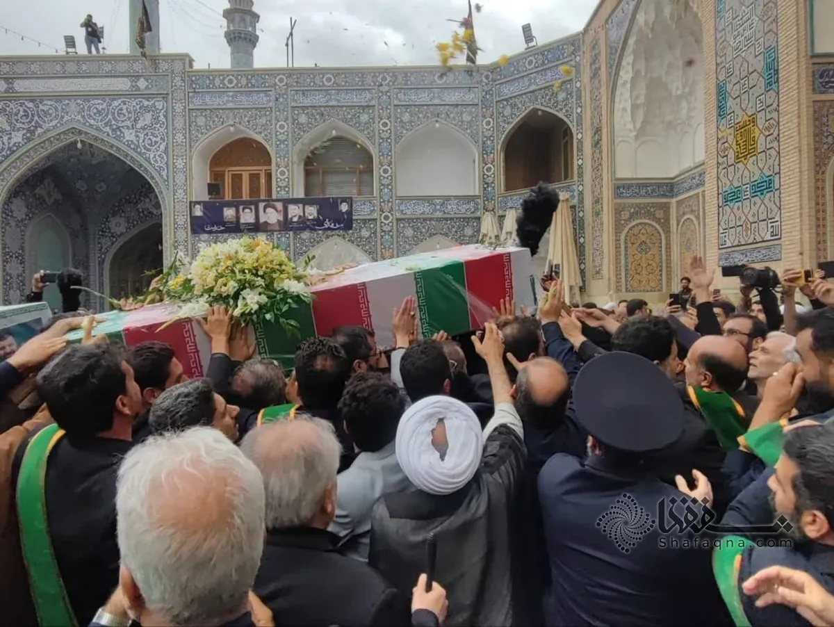 مراسم وداع با شهید مالک رحمتی در حرم امام‌ رضا(ع) برگزار می‌شود (۲ خرداد ۱۴۰۳)