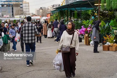 گزارش تصویری | حال‌وهوای بازار گل و گیاه مشهد در آستانه نوروز ۱۴۰۵