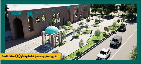 پیشخان‌های زیارت مشهد، تحقق معماری اسلامی‌ایرانی در شهر