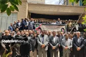 خانواده بزرگ روابط‌عمومی خراسان رضوی با آرمان‌های انقلاب اسلامی تجدید پیمان کردند + فیلم