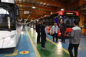ورود بیش از ۴۵۰ دستگاه اتوبوس در ناوگان اتوبوسرانی مشهد