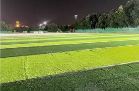 زمین چمن مصنوعی ویژه بانوان در پارک ملت مشهد در یک قدمی افتتاح