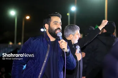 مراسم رونمایی از بزرگترین المان هنری شهری مشهد با عنوان «وطن»