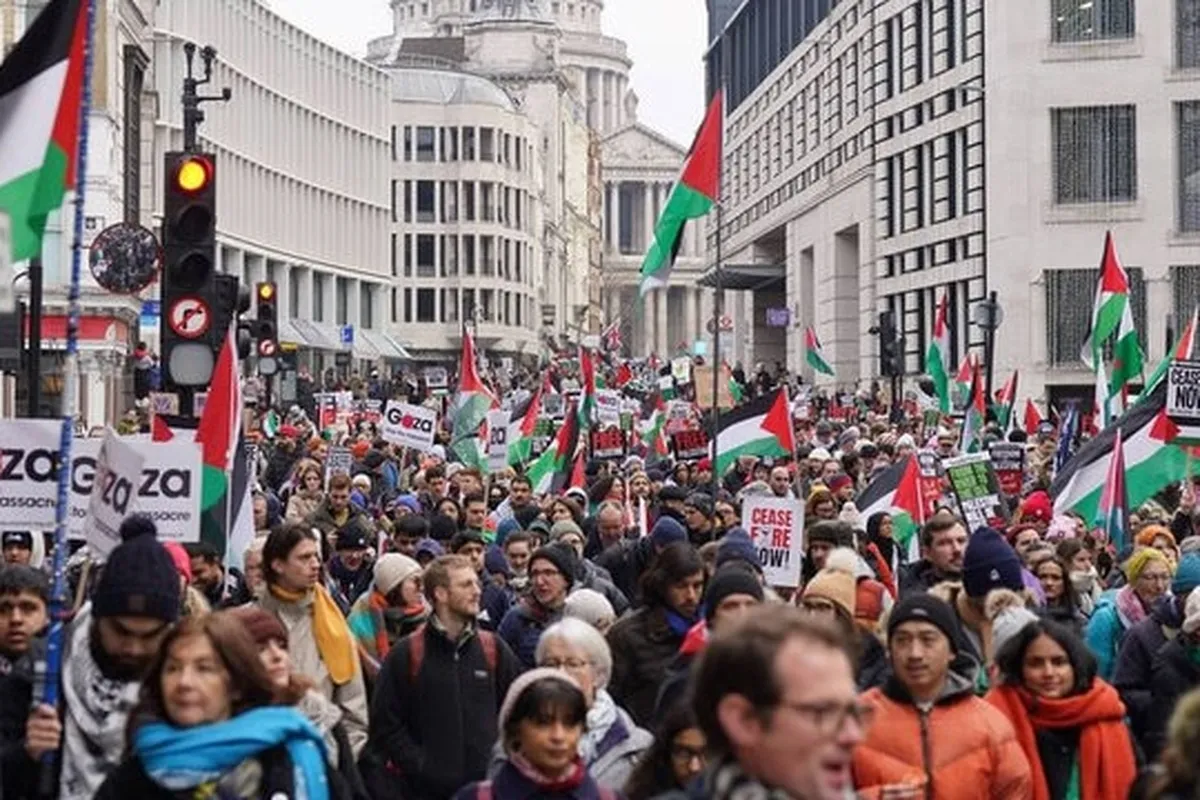 ادامه تظاهرات حامیان فلسطین در شهر‌های بزرگ اروپا
