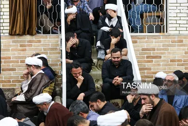 گزارش تصویری | مراسم وداع با پیکر آیت‌الله شبیری زنجانی