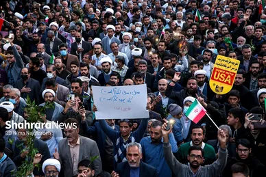 استقبال و تشییع پیکر مطهر شهدای حادثه تروریستی حرم شاهچراغ در مشهد