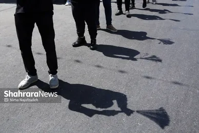 عزاداری روز تاسوعا در مشهد مقدس