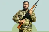 یادی از شهید مدافع حرم حسین محرابی، معروف به «شهید خندان» مشهدی‌ها