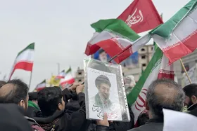 عکس&zwnj;هایی از راهپیمایی روز قدس ۱۴۰۴ در مشهد مقدس