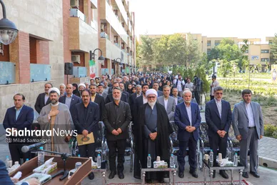 گزارش تصویری | افتتاح خوابگاه دانشجویی ۴۰۰ نفری سرای نجمه خاتون (س) در دانشگاه علوم پزشکی مشهد