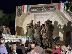 آیین بدرقه پیکر شهید سیدحسن حسینی&zwnj;نژاد در مشهد برگزار شد + ویدئو (۲۵ تیر ۱۴۰۴)