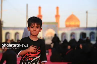 عکس‌هایی از نمایشگاه «عرفات تا فرات» در محله گلشهر مشهد