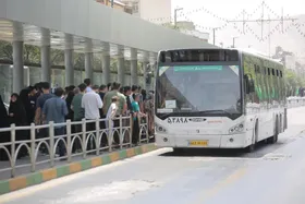 سرویس&zwnj;دهی رایگان ناوگان اتوبوسرانی مشهد در روز ١۰ دی ۱۴۰۲