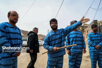 گزارش تصویری | بازسازی صحنه جنایت در روستای جغری