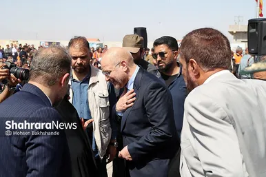 افتتاح فرودگاه گناباد با حضور رئیس مجلس و وزیر راه