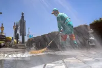 پاک‌سازی ۷ محور ورودی شهر مشهد درراستای استقبال از بهار ۱۴۰۵ | فعالیت ۳۵ اکیپ گشت برای راهنمایی زائران و ممانعت از چادرخوابی