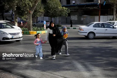گزارش تصویری | وضعیت ترافیک سطح شهر مشهد در روز اول مهر ۱۴۰۴