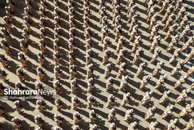 آیین دانش‌آموختگی فراگیران مرکز آموزش مرزبانی خراسان‌ رضوی‎‎