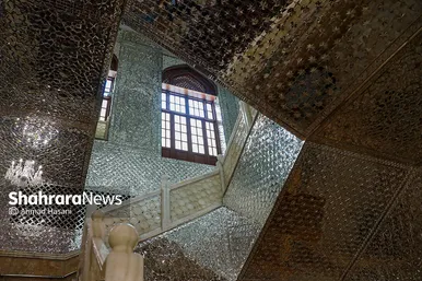 هنر معماری اسلامی در رواق دارالمرحمه حرم مطهر رضوی