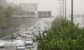 ترافیک پرحجم در بولوار ملک‌آباد، میدان‌های ده‌دی و شهید فهمیده در مشهد (۶ شهریور ۱۴۰۳)
