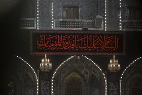 ویدئو| سیاه&zwnj;پوش شدن حرم حضرت عباس (ع)