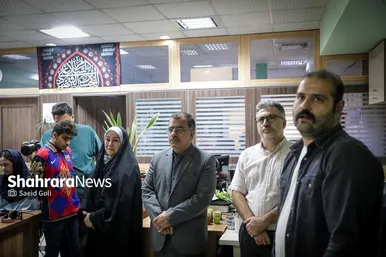گزارش تصویری | ادامه بازدید مدیران استانی و شهری از موسسه فرهنگی شهرآرا به مناسبت روز خبرنگار
