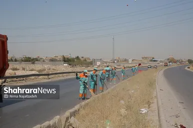 فعالیت پاکبان‌ها در روزهای پایانی ماه صفر