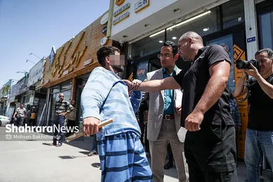 گزارش تصویری | بازسازی صحنه قتل در خیابان توس ۳۳ مشهد