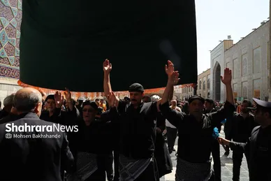 عزاداری روز ۲۸ صفر در حرم مطهر رضوی