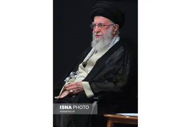 مراسم عزاداری دانشجویان به‌مناسبت اربعین حسینی علیه‌السلام در حضور رهبر انقلاب
