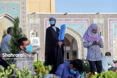 برگزاری مراسم پر فیض دعای عرفه در مشهد
