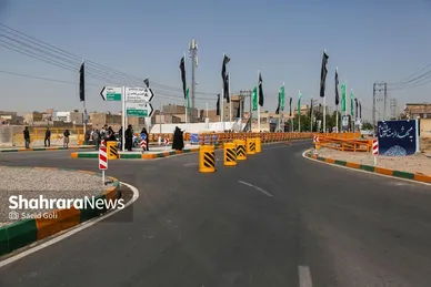 بهره‌برداری از پل دوم و اصلاح هندسی ورودی جاده سرخس به مشهد