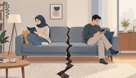 رابطه سالم زوجین، رابطه بی&zwnj;اختلاف نیست | نگاهی به معانی سکوت در زندگی مشترک