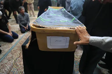 تشییع پیکر مرحوم «مهدی صباغی»