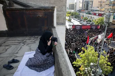 آیین خیمه سوزان عصر عاشورا