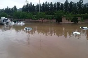 ویدئو| توفان و تگرگ شدید در&nbsp; شهر بغداد عراق