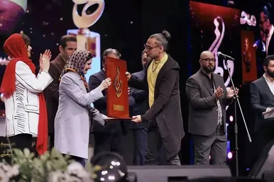 عکس‌هایی از هنرمندان در جشن «حافظ»
