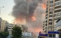 ویدئو | لحظه هدف قرار دادن یک ساختمان مسکونی در ضاحیه جنوبی