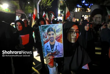 گزارش تصویری | وداع با پیکر مطهر پرستار شهید «حسین عشقی» در مشهد