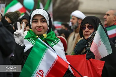 گزارش تصویری حضور باشکوه مردم مشهد در راهپیمایی ۲۲ بهمن - ۲