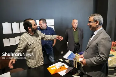 گزارش تصویری | بازدید استاندار خراسان رضوی از پشت صحنه فیلم کاکالوتی
