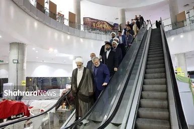 گزارش تصویری | بازدید اعضای حوزه علمیه خراسان از فاز یک خط سه قطارشهری مشهد