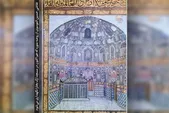 نگاهی به نقاشی حسین‌الموسوی از روضه منوره امام رضا (ع) | حرمی در بخارا