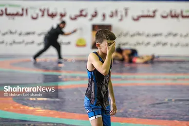 چهارمین دوره مسابقات کشتی آزاد و فرنگی نونهالان المپیاد استعداد‌های برتر کشور