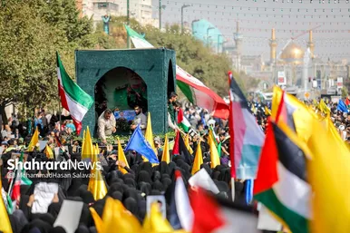 گزارش تصویری | تشییع پیکر سردار شهید نیلفروشان در مشهد