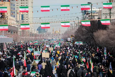 راهپیمایی 22 بهمن در مشهد - 3