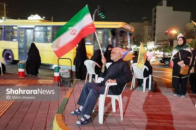 گزارش تصویری | یکصدو بیستمین شب حضور مردم مشهد در خیابان (۷ تیرماه ۱۴۰۵)