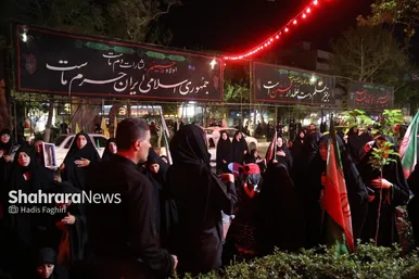 گزارش تصویری | یکصدوچهاردهمین شب حضور مردم مشهد در خیابان (یکم تیرماه ۱۴۰۵)