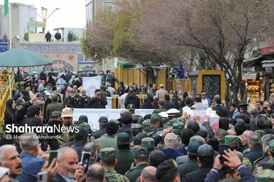گزارش تصویری | مراسم تشییع پیکر «شهید خموشی» از شهدای حادثه تروریستی تفتان